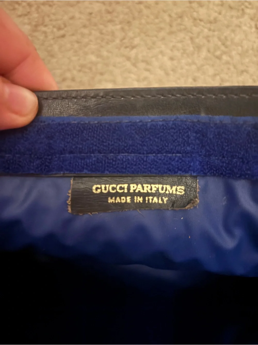Gucci men’s canvas